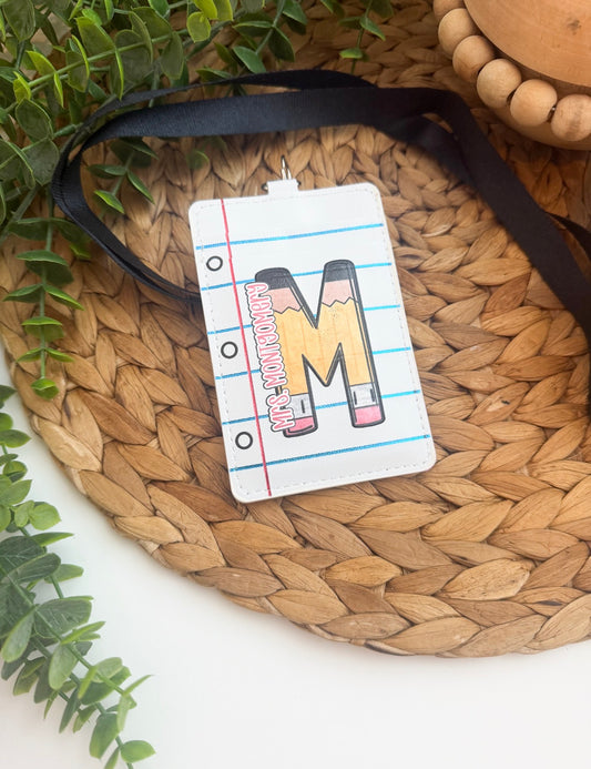 Teacher Badge Holder