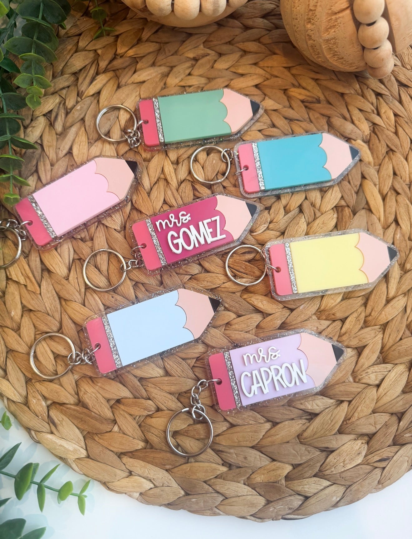 Pencil Keychain