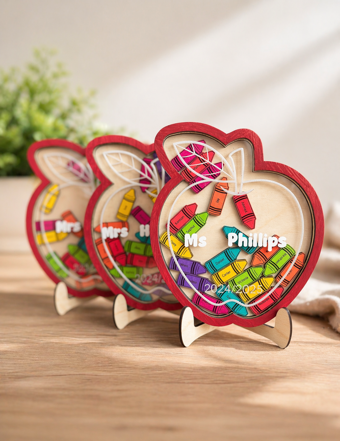 Teacher Apple Keepsake Shaker